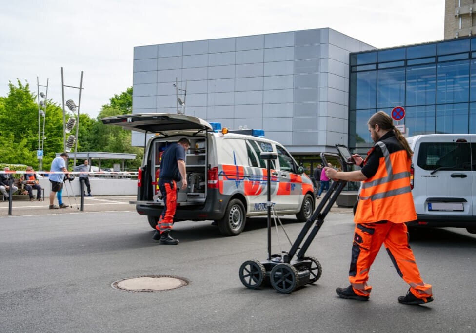 hohlraumortung an wichtigen standorten